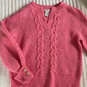 Design History pink V-Neck Sweater